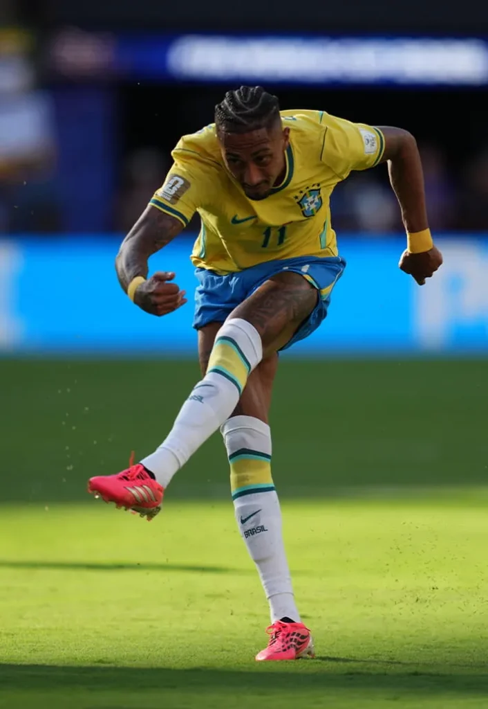 Brazil football team pink boots 2026