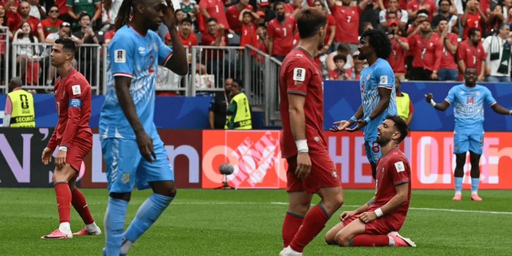 DR Congo vs Portugal 1-1,