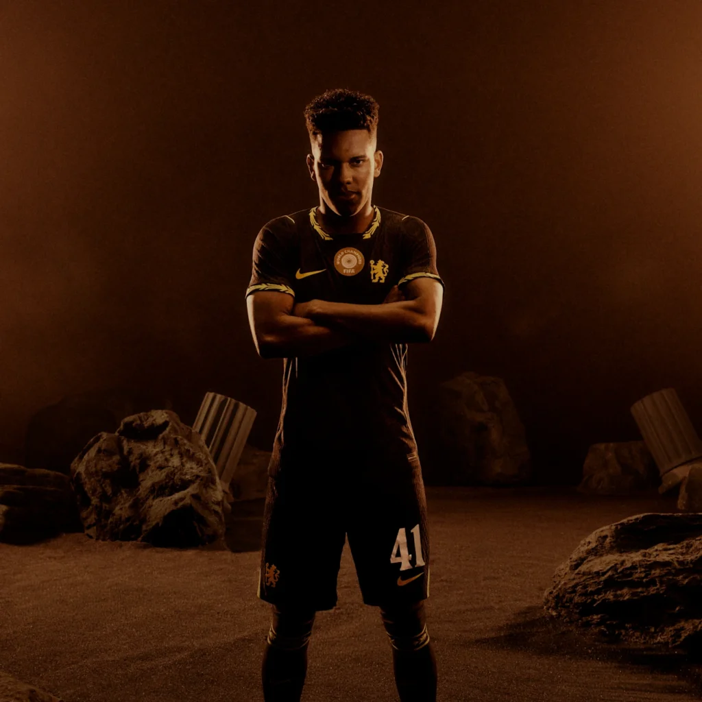 What does the new Chelsea away kit look like