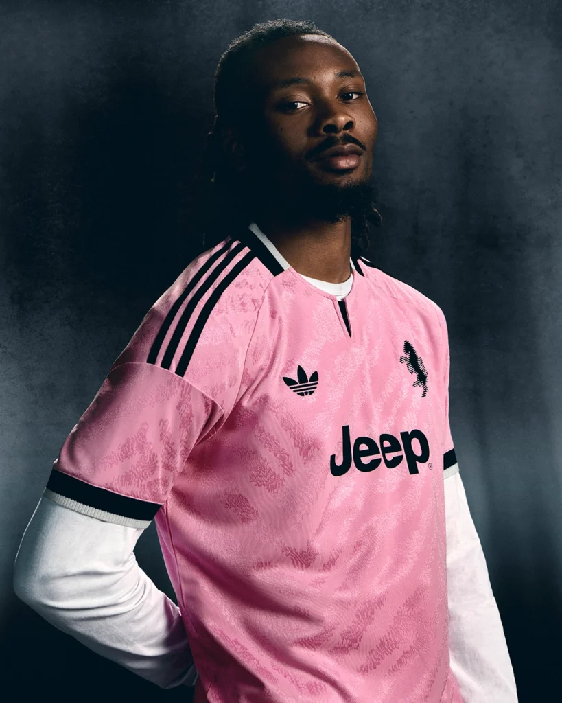 Why does Juventus wear pink?