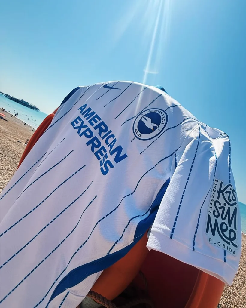 Brighton 1983 FA Cup final kit,