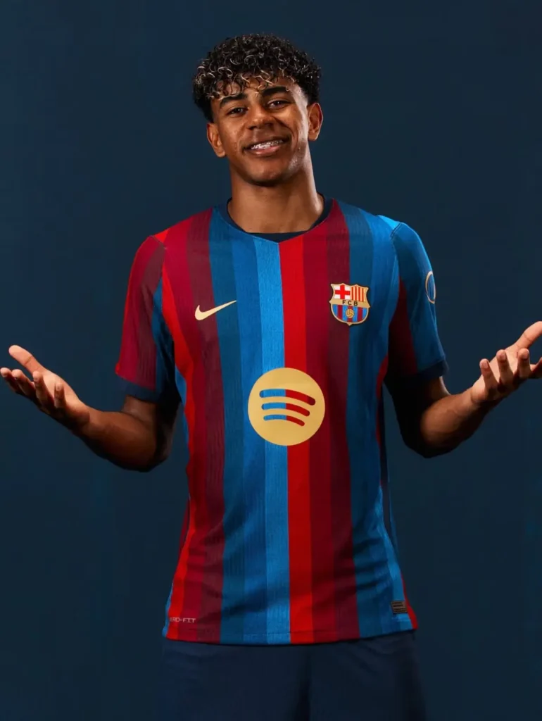 New Barcelona kit 3 reds 3 blues