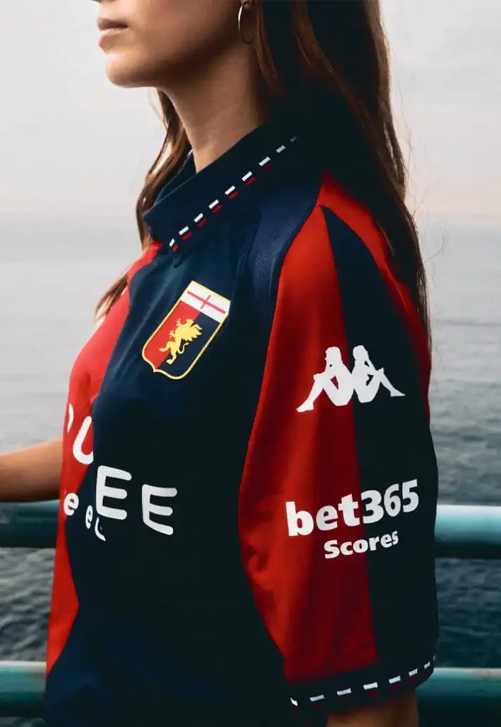 What inspired the new Genoa 26-27 home jersey