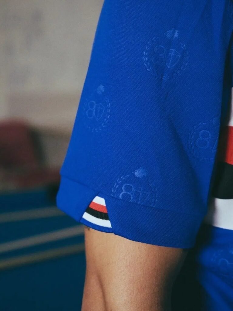 Macron Sampdoria 80th anniversary shirt 