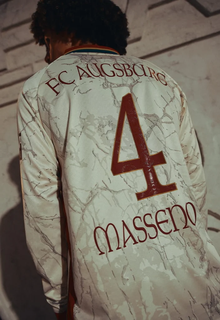 Mizuno's FC Augsburg home kit 2026 
