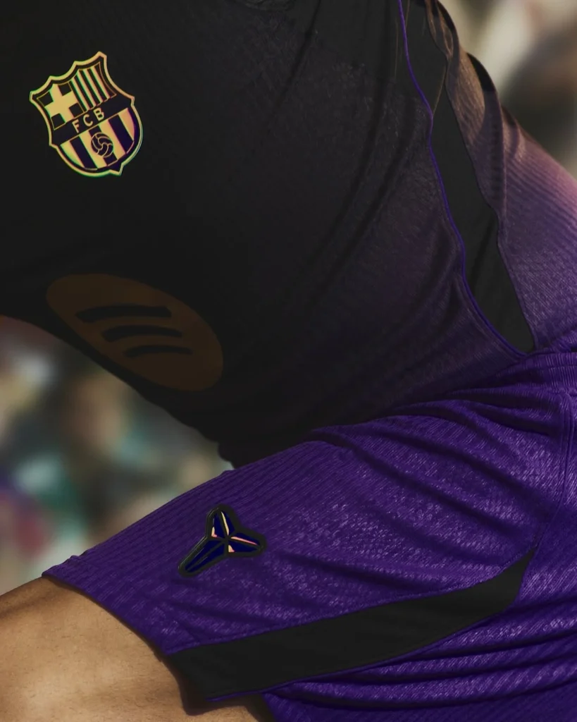 FC Barcelona iridescent crest shirt