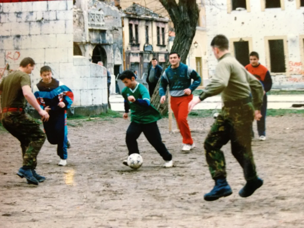 Bosnian football team survived the genocide