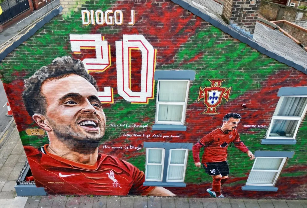 Diogo Jota 12th man of Portugal