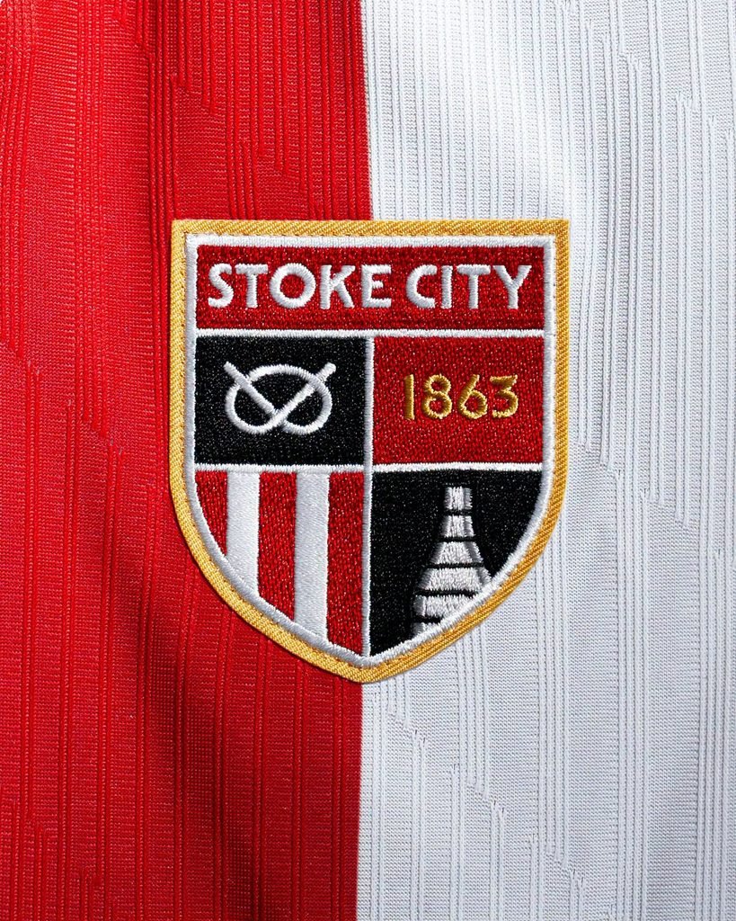 The new Stoke City badge