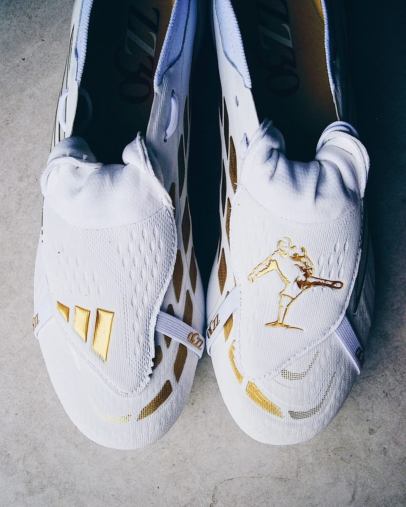 Adidas Predator Zidane 30th Anniversary football boots.