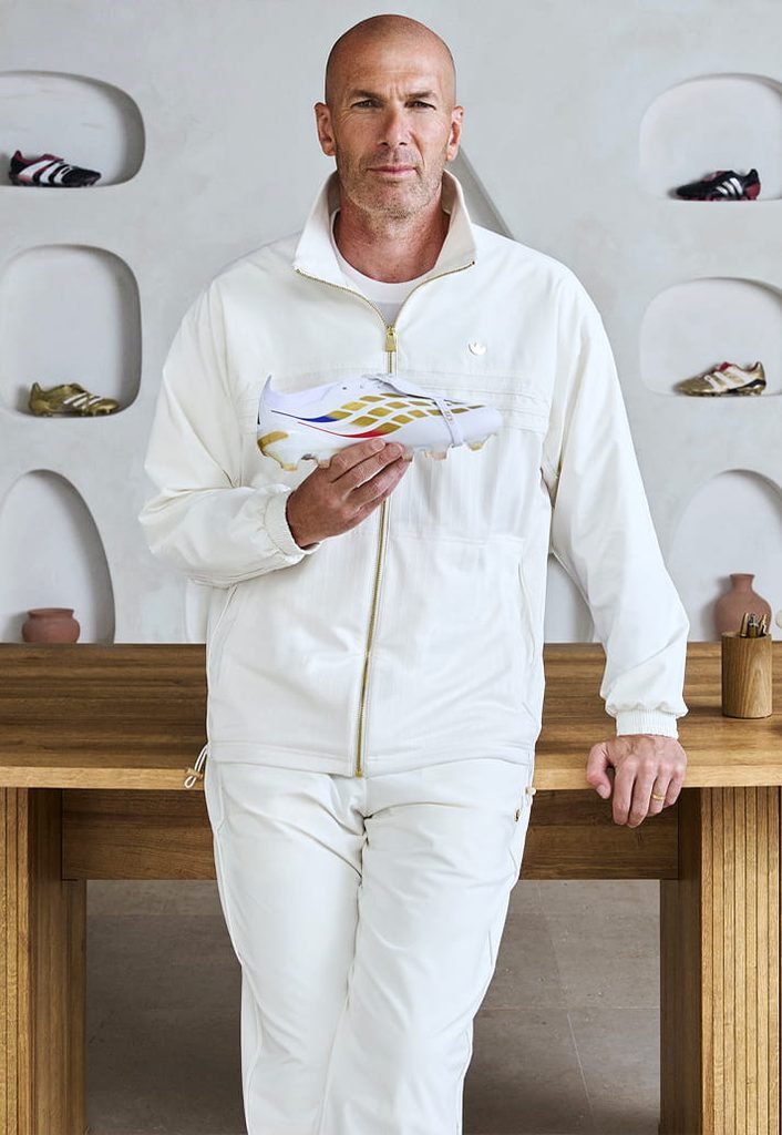 adidas celebrate 30 year partnership-with zidane through special edition-predator